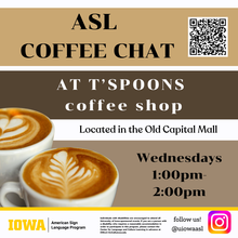 American Sign Language (ASL) Coffee Chat