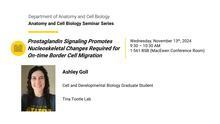 ACB Seminar Series - Ashley Goll 