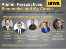 Tow Lecture in Economics: Economics Alumni Perspectives Panel