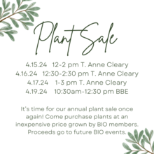 BIO Plant Sale