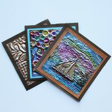 Schools Out at the Stanley | Colorful Textured Copper Plates