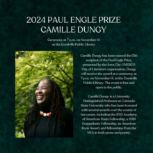 Coralville Public Library | Paul Engle Prize Ceremony: Camille Dungy