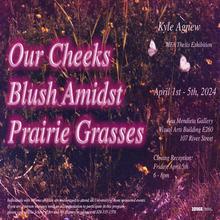 Our Cheeks Blush Amidst Prairie Grasses - Kyle Agnew MFA Exhibition - School of Art and Art History