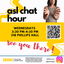 American Sign Language (ASL) Chat Hour