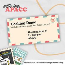 Cooking Demo with the Food Pantry & Pan Asian Council