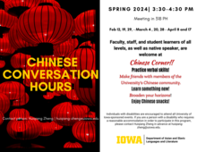 Chinese conversation hour