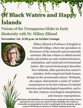 Of Black Waters and Happy Islands: Visions of the Terraqueous Globe in Early Modernity