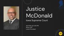 Federalist Society hosts the Honorable Justice McDonald